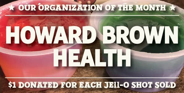 Poster for Howard Brown Health, June's Organization of the Month