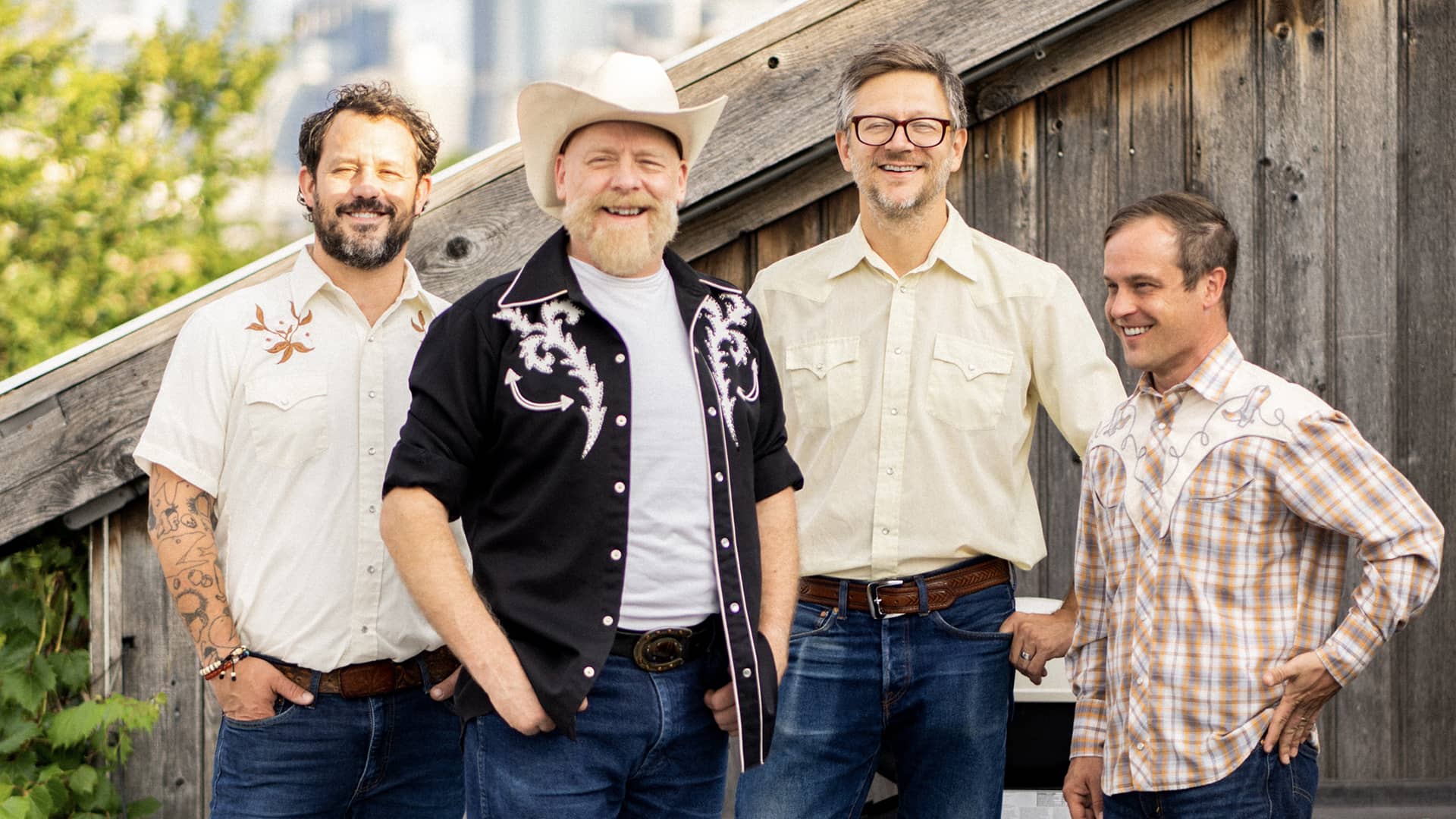 Promotional image for The Lawrence Peters Outfit performing live at Carol's Pub on May 15, 2026